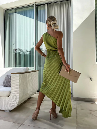 Paula | Blumenschulterkleid