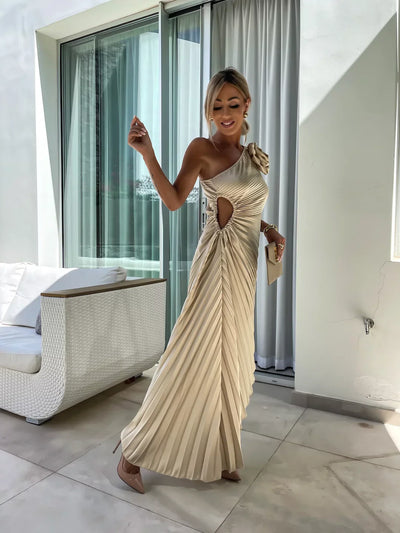Paula | Blumenschulterkleid