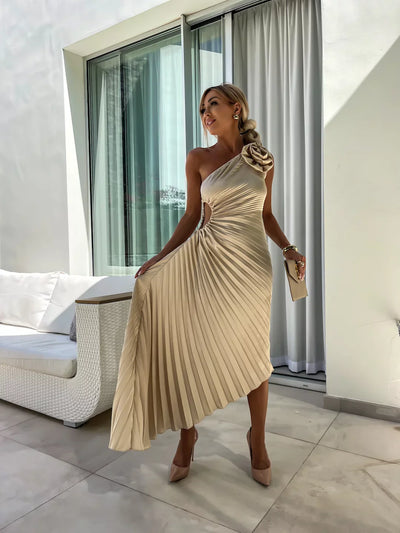 Paula | Blumenschulterkleid