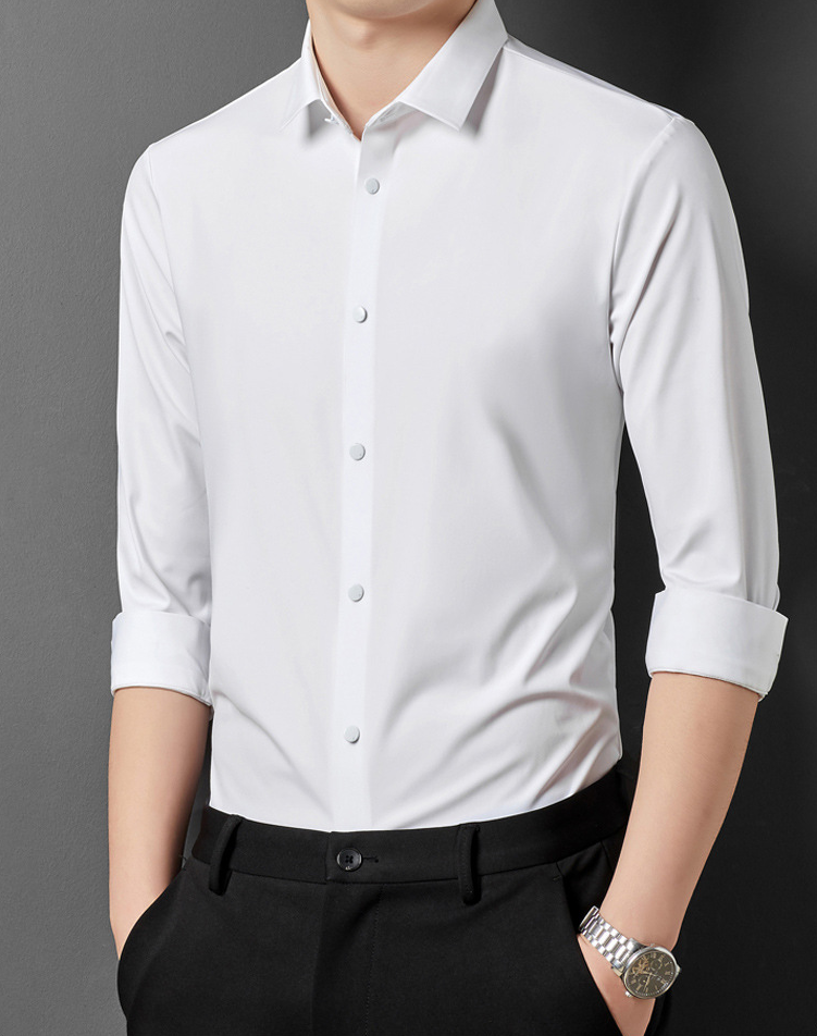 Taro | Knitterfreies Hemd mit Stretch-Passform