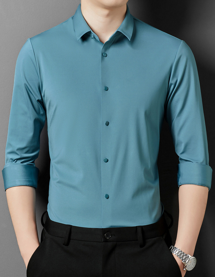 Taro | Knitterfreies Hemd mit Stretch-Passform