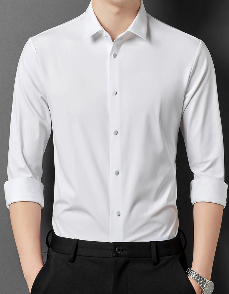 Taro | Knitterfreies Hemd mit Stretch-Passform