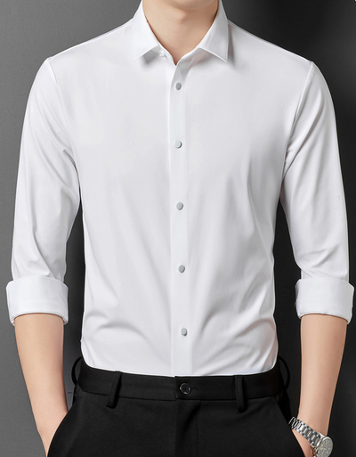 Taro | Knitterfreies Hemd mit Stretch-Passform