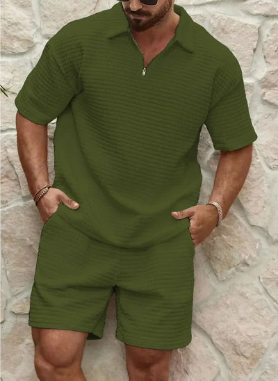 Oswin | Zweiteiliges Sommer-Polo-Set