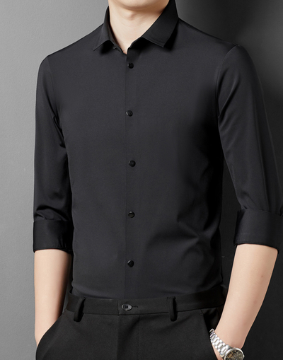 Taro | Knitterfreies Hemd mit Stretch-Passform