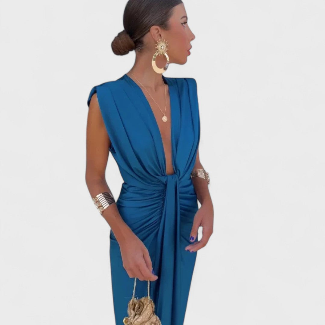 Moriah - Elegantes Plisseekleid
