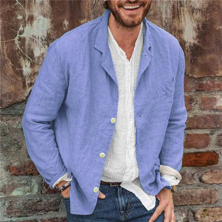 Egon | Lässiges Button-Down-Hemd