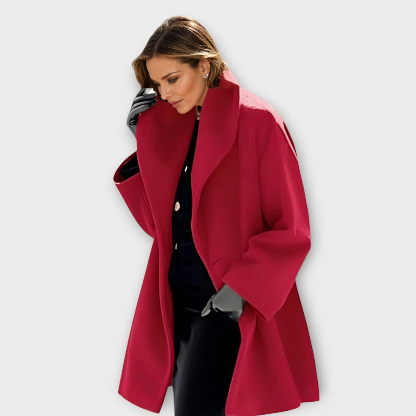 Sofia | Eleganter Wollmantel für Herbst  Winter