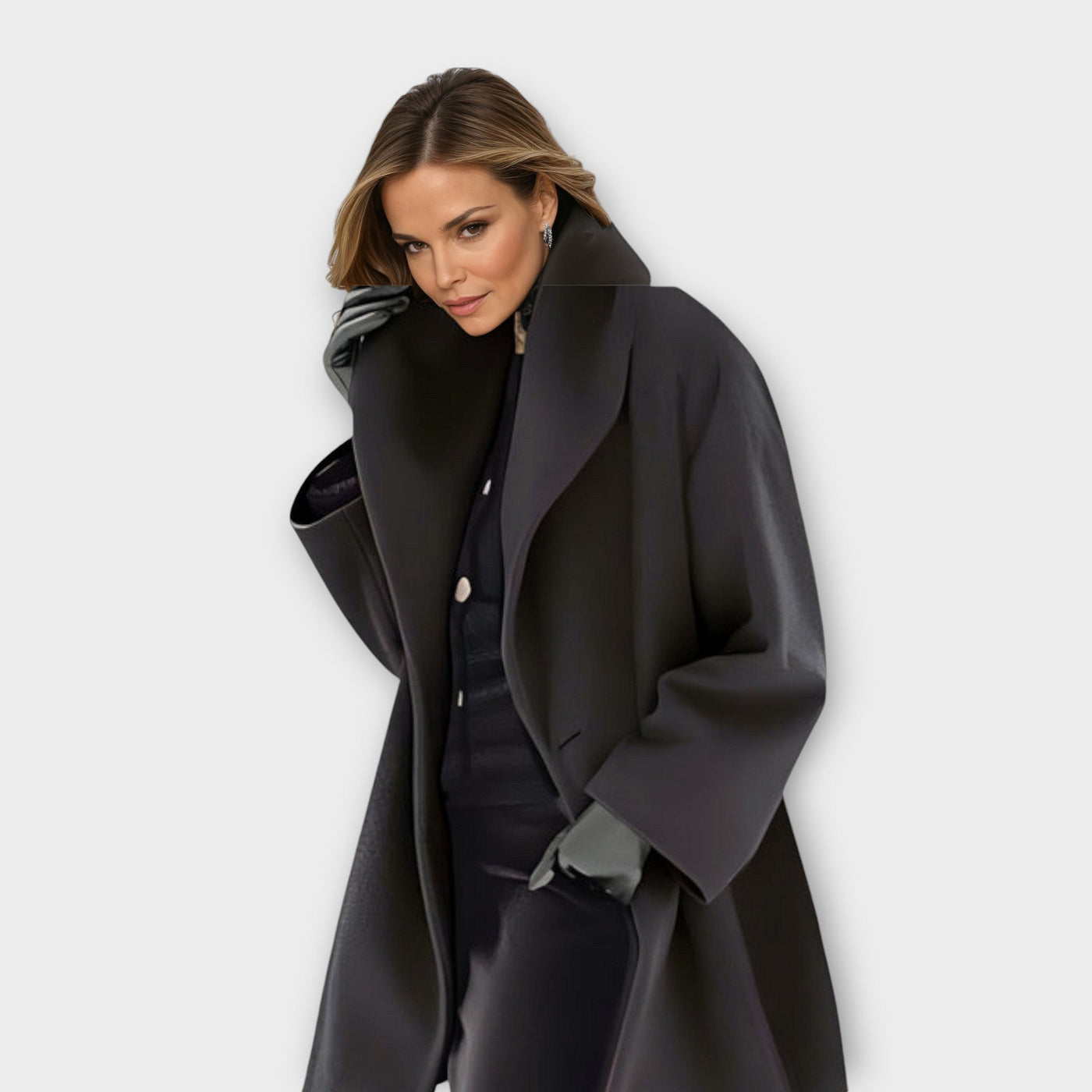 Sofia | Eleganter Wollmantel für Herbst  Winter