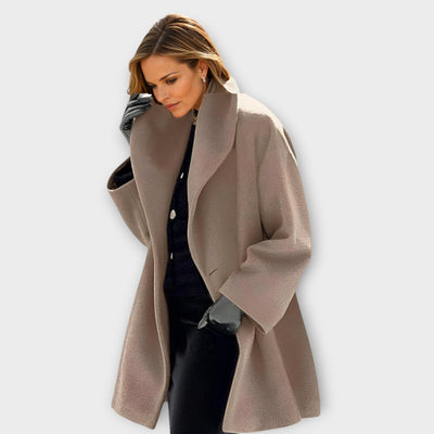 Sofia | Eleganter Wollmantel für Herbst  Winter