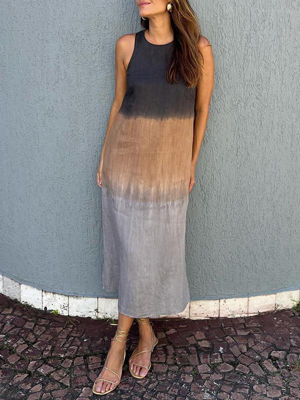 Aurelia | Elegantes Kleid mit natürlichem Print