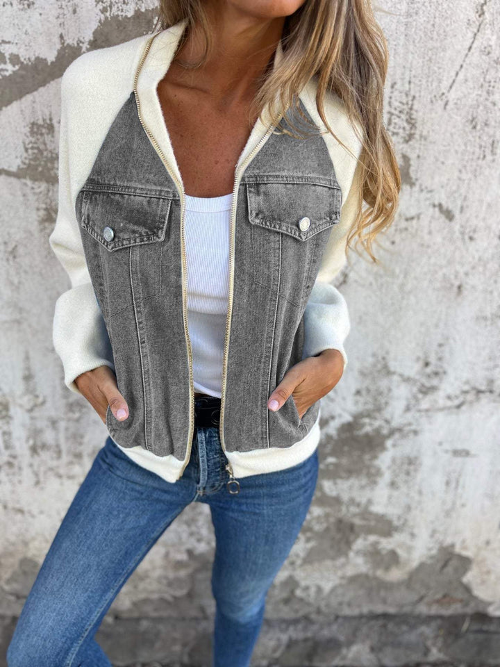 Felicia | Einzigartige Jeansjacke mit Vintage-Touch