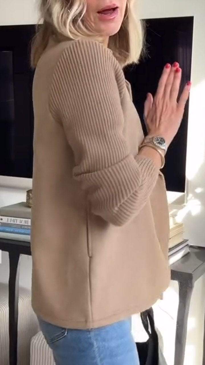  ChicBlend Zweireihiger Mantel