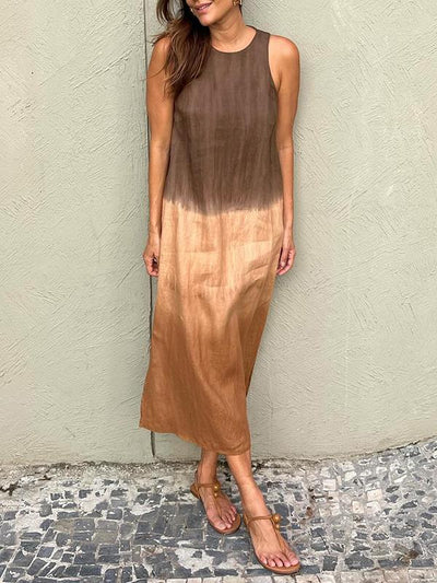 Aurelia | Elegantes Kleid mit natürlichem Print