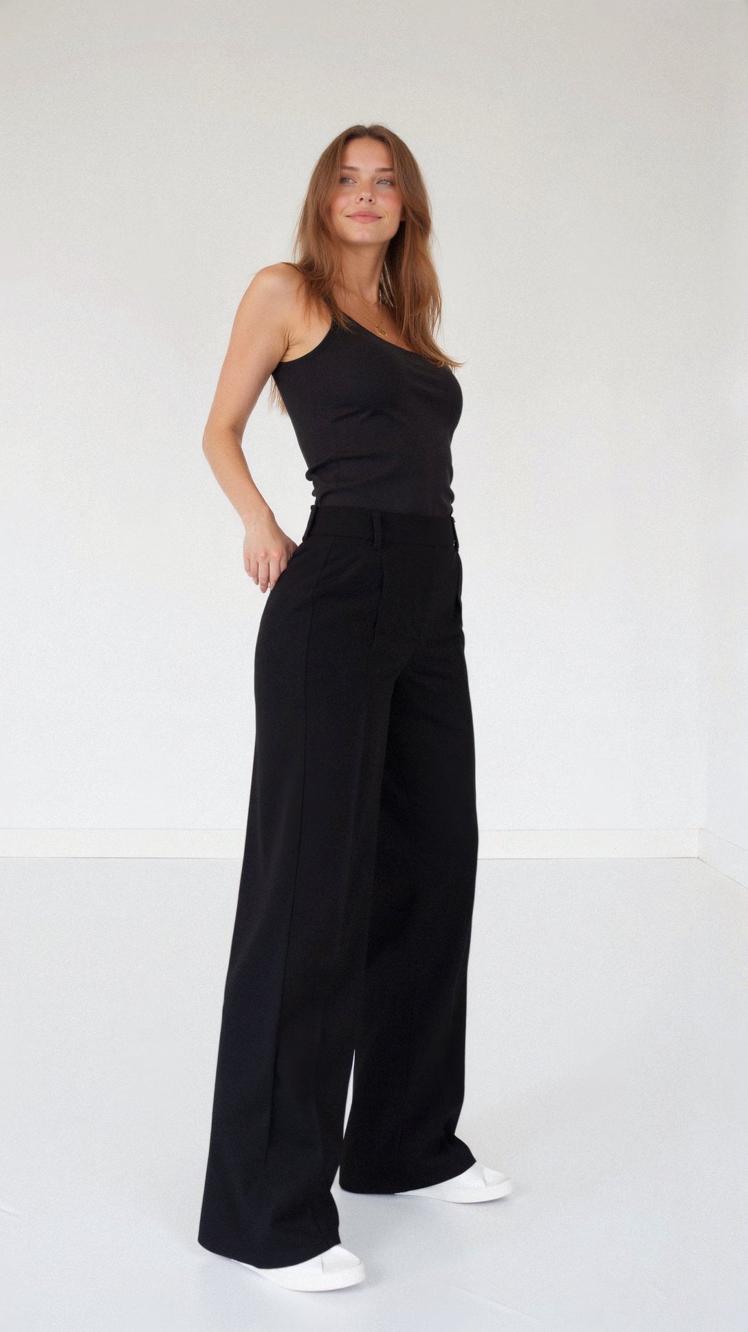 Madison | Fließende Hose mit weitem Bein