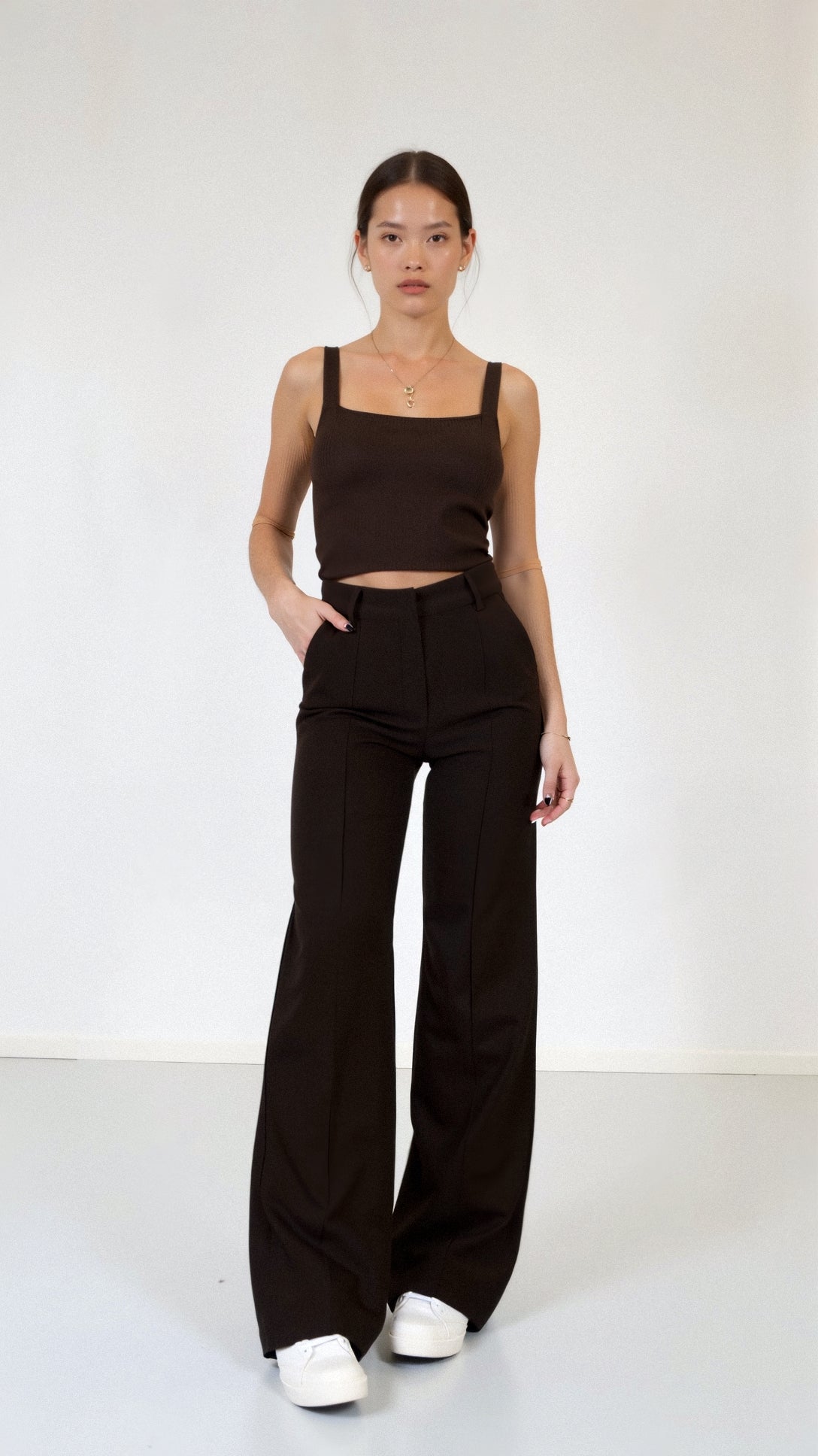 Madison | Fließende Hose mit weitem Bein