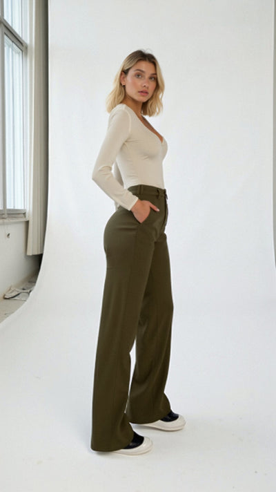 Madison | Fließende Hose mit weitem Bein