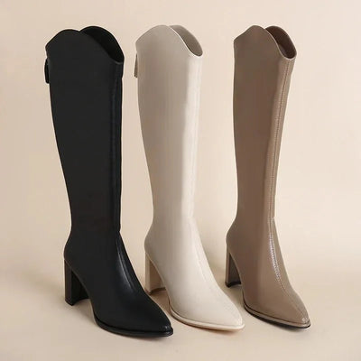 Bexley | Elegante kniehohe Stiefel