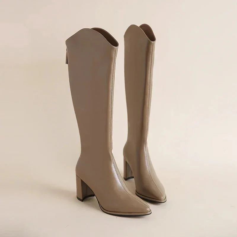 Bexley | Elegante kniehohe Stiefel