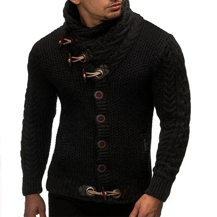 Torlan | Strickpullover mit Knebelverschluss