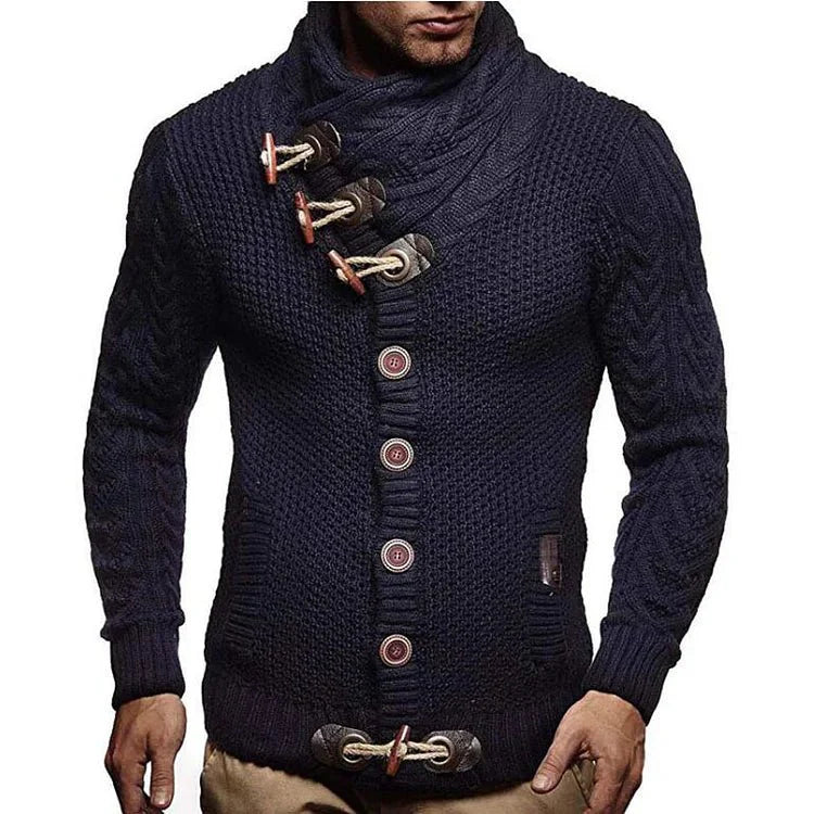 Torlan | Strickpullover mit Knebelverschluss