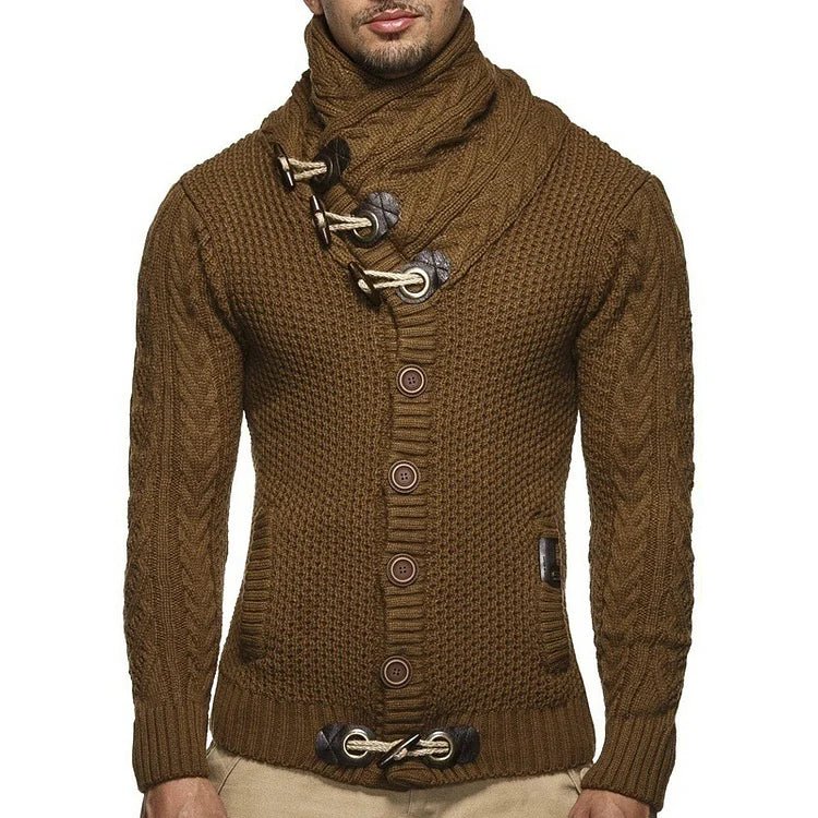 Torlan | Strickpullover mit Knebelverschluss