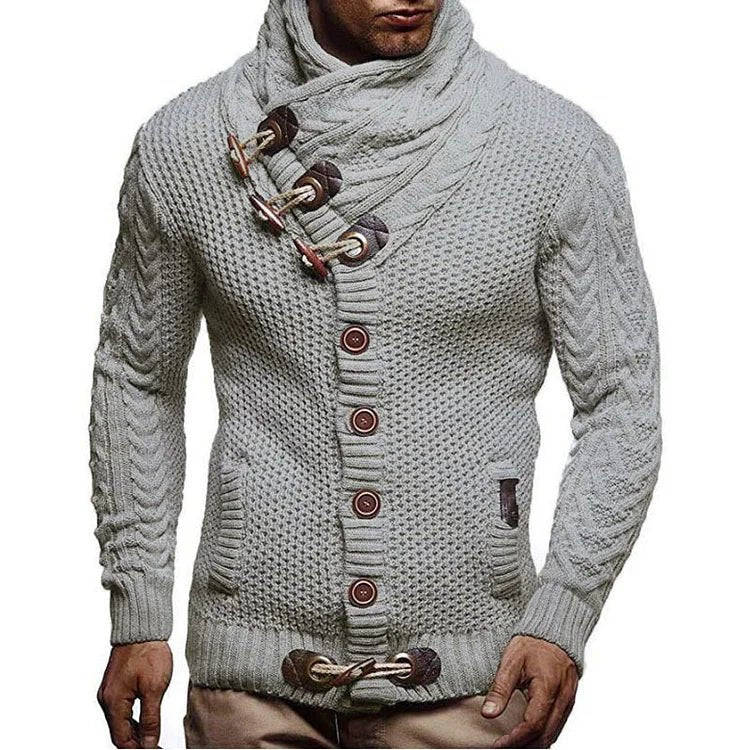 Torlan | Strickpullover mit Knebelverschluss
