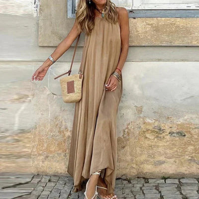 Hollis | Leichtes ärmelloses Maxikleid
