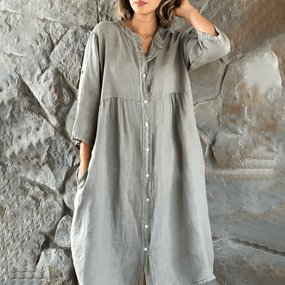 Alice | Luftiges Sommerkleid mit Knopfleiste