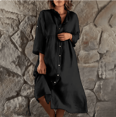 Alice | Luftiges Sommerkleid mit Knopfleiste