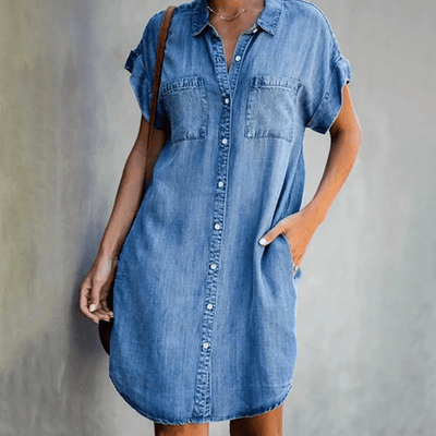 Lyrisa | Jeanshemdkleid