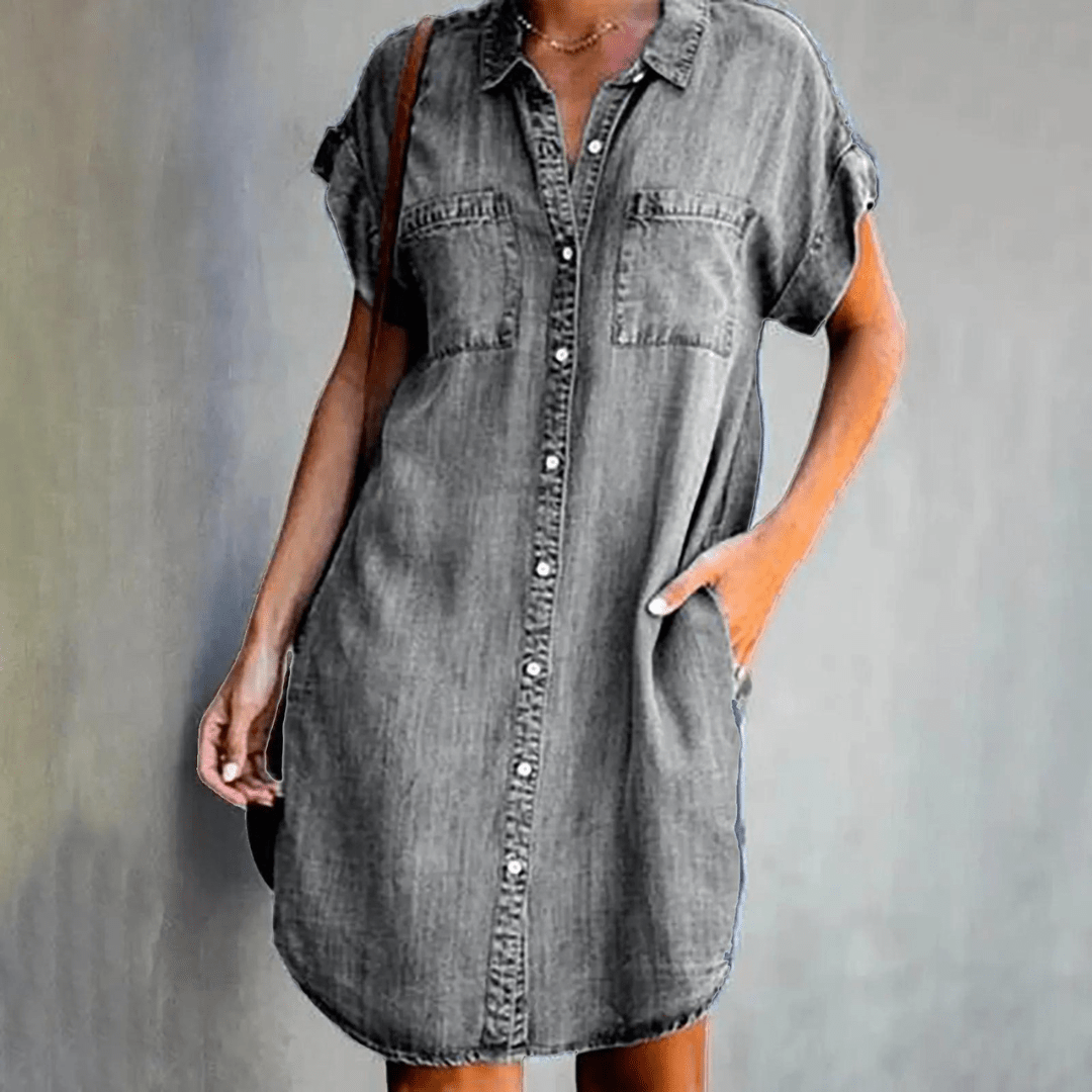 Lyrisa | Jeanshemdkleid