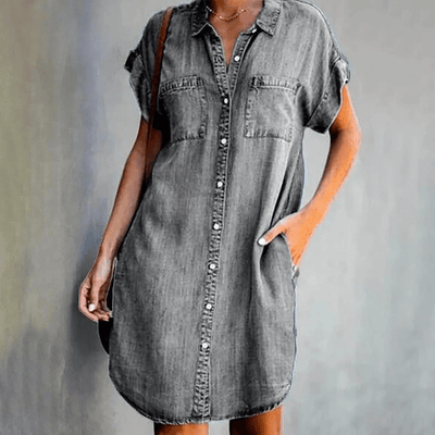 Lyrisa | Jeanshemdkleid