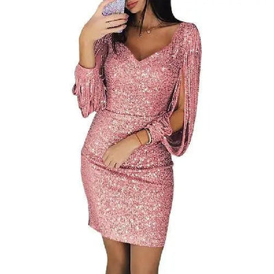 Amelinde | Funkelndes Abend-Minikleid