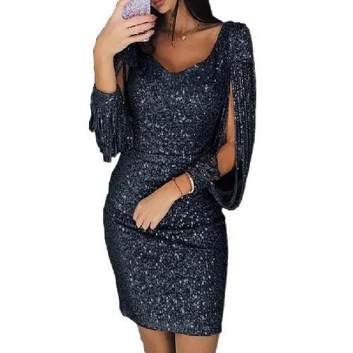 Lea | Glitzerndes Minikleid