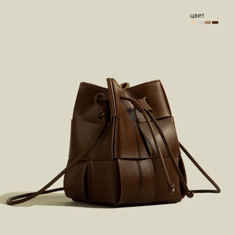 Tessara | Polierte Crossbody-Beuteltasche