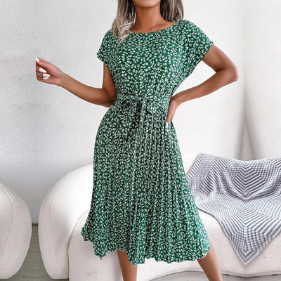 Annalise | Elegantes Plissee-Midikleid