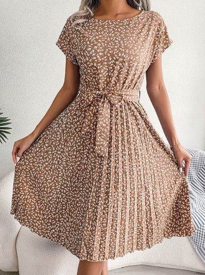 Annalise | Elegantes Plissee-Midikleid