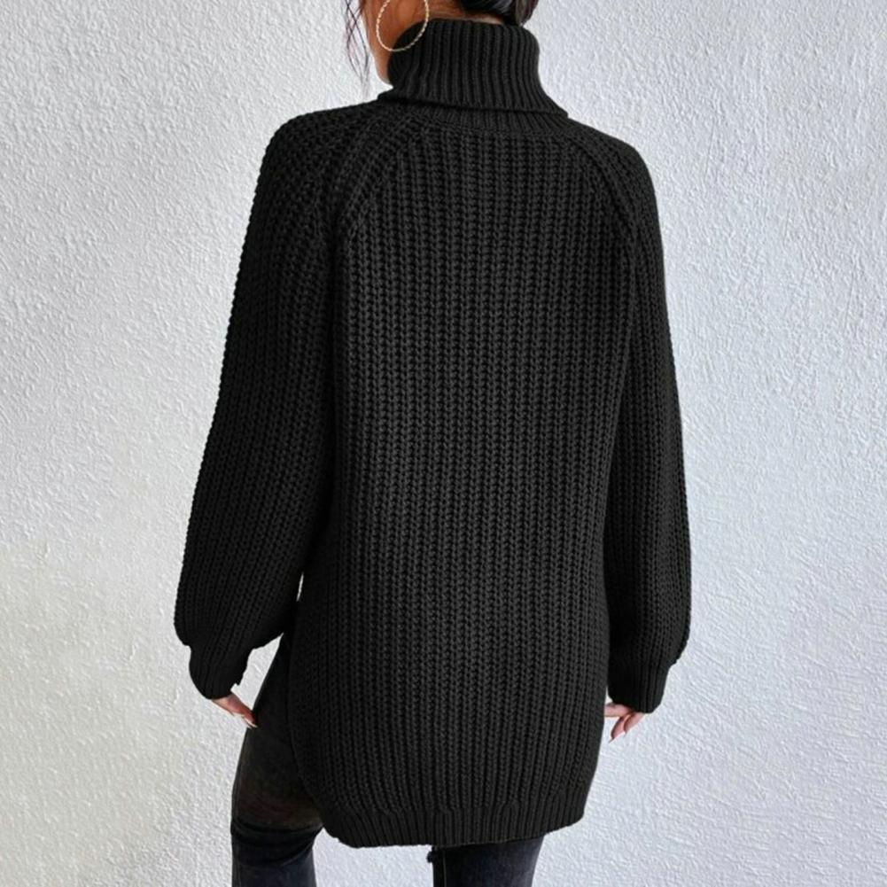 Annette | Klassischer Rollkragen-Strickpullover