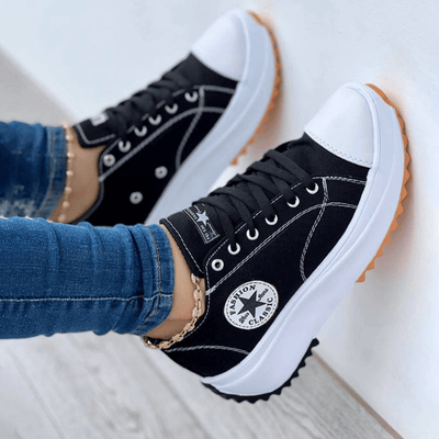 Abigail | Trendige Plateau-Sneaker