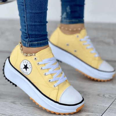 Abigail | Trendige Plateau-Sneaker