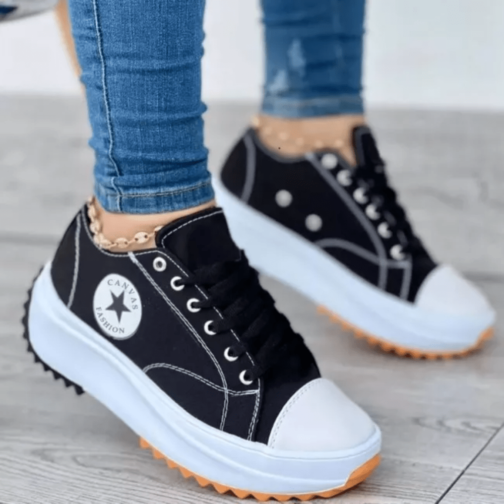 Abigail | Trendige Plateau-Sneaker