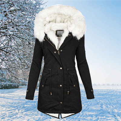 Amelia | Kuschelige Winterjacke mit Kapuze