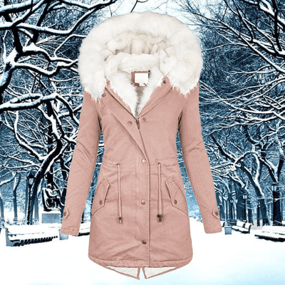 Amelia | Kuschelige Winterjacke mit Kapuze