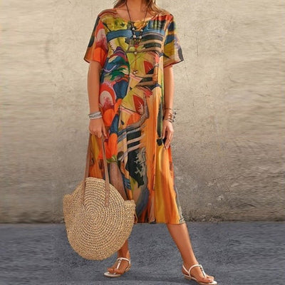 Caroline | Luftiges, lässiges Sommerkleid