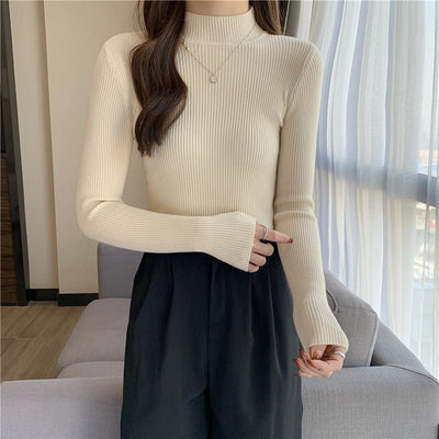 Yelena | Elegant Slim Knit Sweater