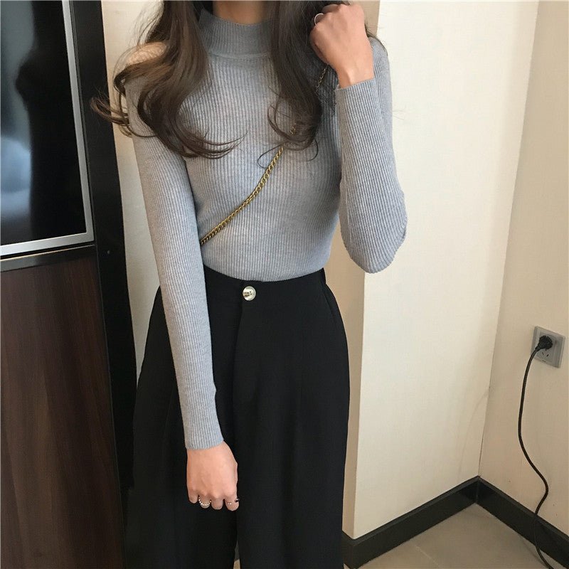 Yelena | Elegant Slim Knit Sweater