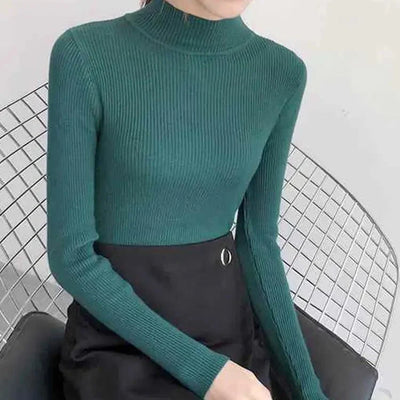 Yelena | Elegant Slim Knit Sweater