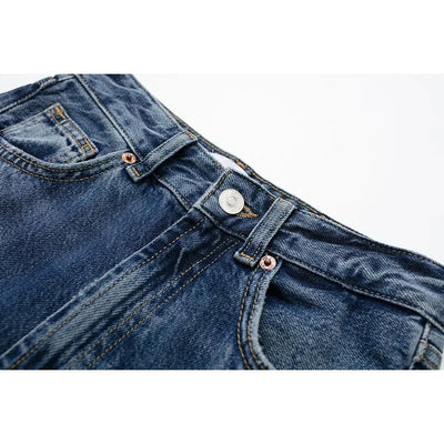 Moderne Straight-Leg-Jeans