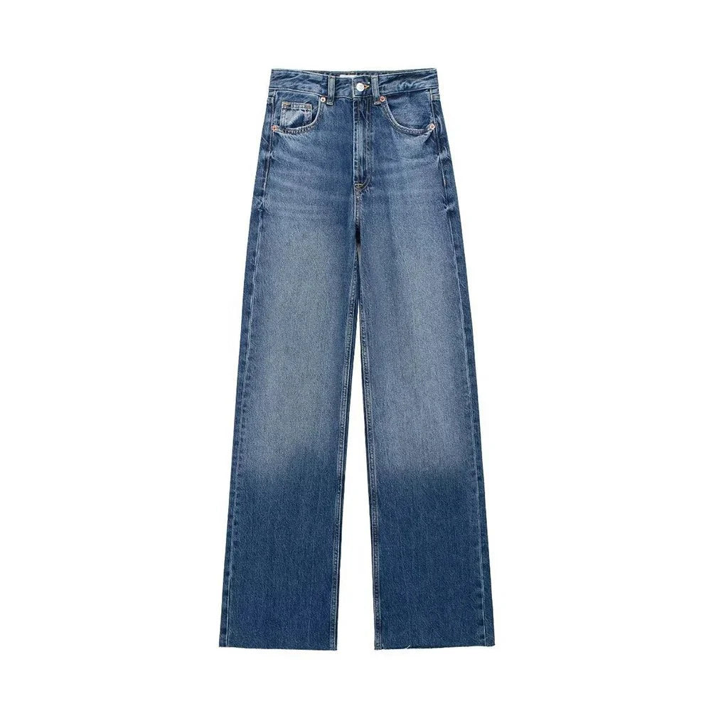 Moderne Straight-Leg-Jeans